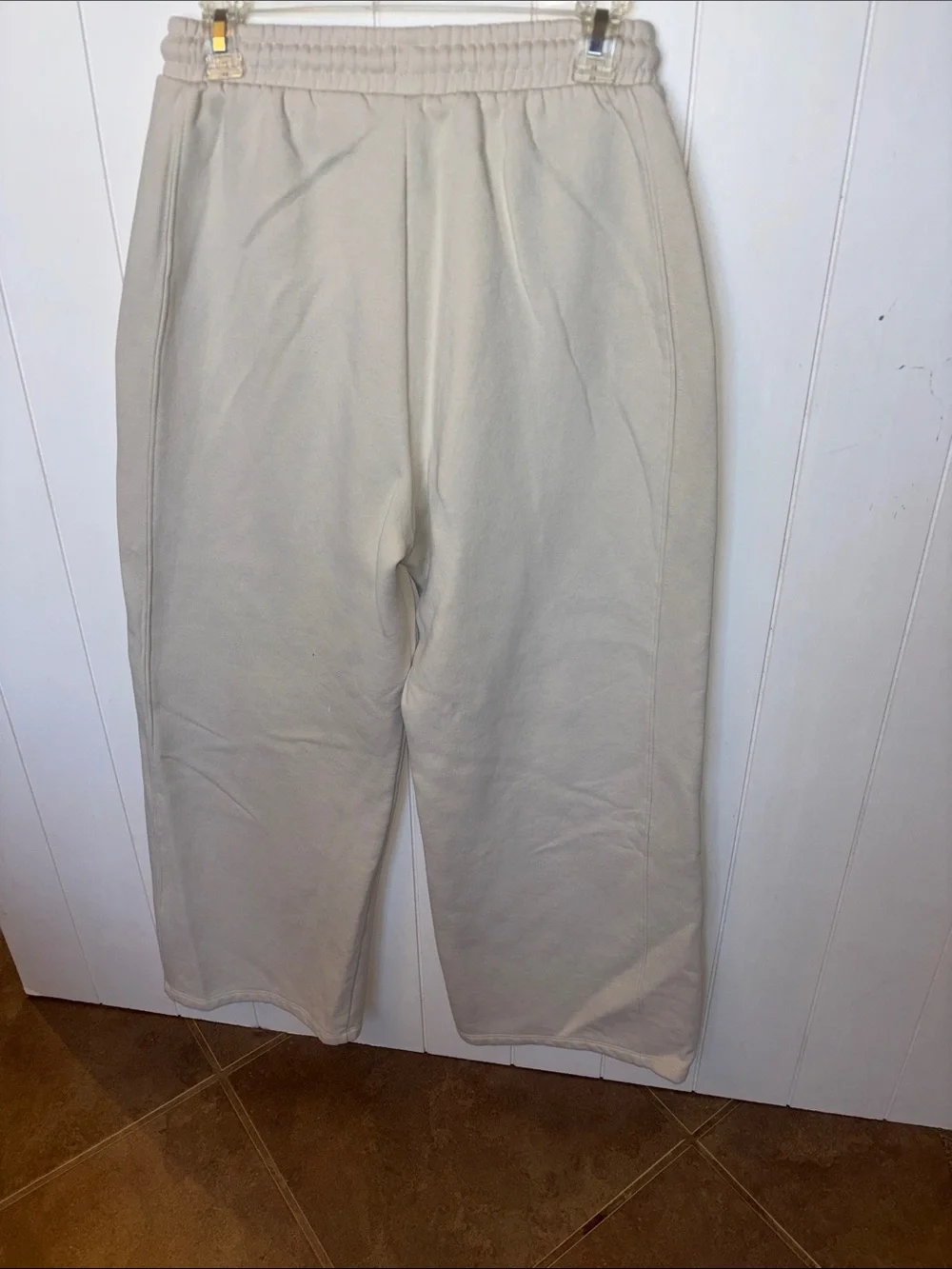 Zara wide leg cream sweat set! Medium - Picture 9 of 9